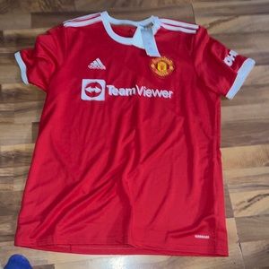 New Adidas Manchester United Soccer Jersey